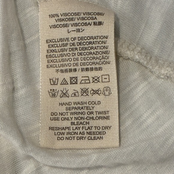 Free People Free Bird Embroidered Hi Lo Peasant Top Sz L Flowy Boho Renaissance‎ - Picture 9 of 13